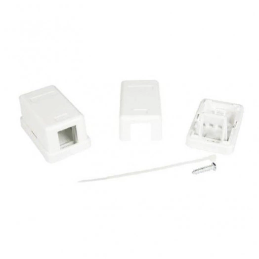Розетка универсальная 1 порт для модулей Keystone (для модулей форм-фактора A10) DKC RNW1WH
