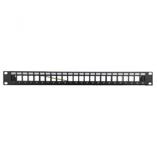 Патч-панель наборная 19дюйм 1U под 24 модуля Keystone UTP/STP (для модулей форм-фактора S10S19) DKC RNKPP241