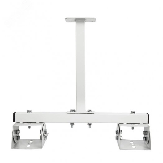 Кронштейн для камер видеонаблюдения двойной с поворотными площадками 30см