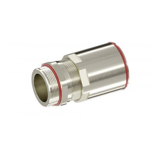 Ввод кабельный взрывозащ. ANR под небронир. кабель в гладкой стальной трубе M40х1.5 D21-30мм IP66/68 никелир. латунь DKC 6018ANR40EKM5SB