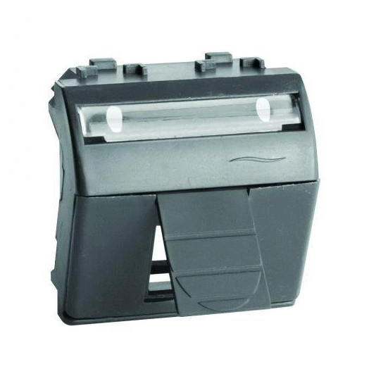 Адаптер для информационных разъемов 2мод. R&M BRAVA черн. DKC 77612N