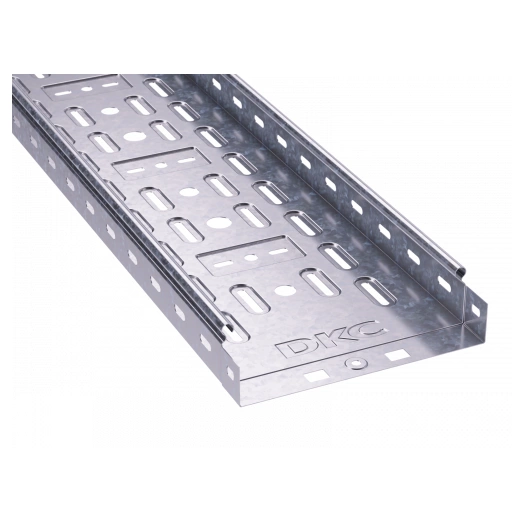 Лоток листовой перфорированный 200х50 L2000 сталь 0.8мм гор. оцинк. DKC 35254HDZ