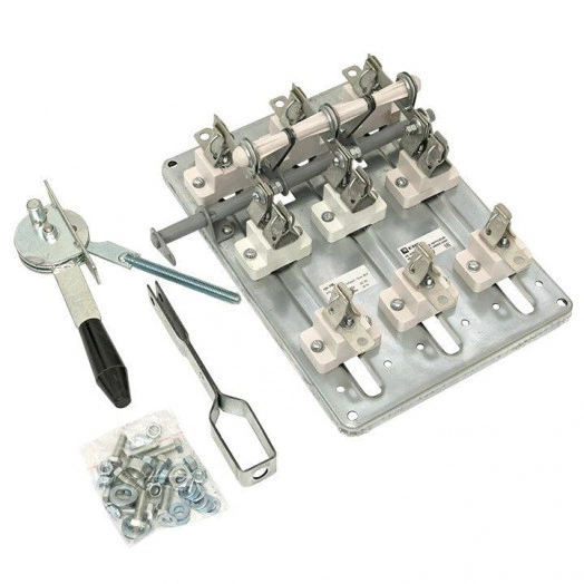 Разъединитель-предохранитель РПС-1 100А левый привод без ППН Basic EKF rps-r-100l