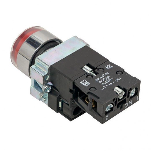Кнопка BA42 с подстветкой 24В красн. NC PROxima EKF xb2-bw42-24