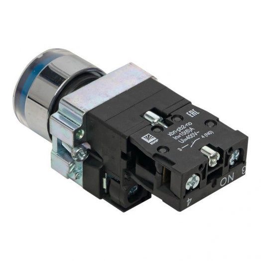 Кнопка BW61 с подстветкой 24В син. NO PROxima EKF xb2-bw61-24