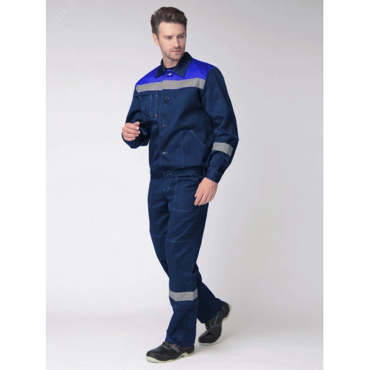 Костюм Легион-1 СОП (ткань Смесовая,210) брюки, темно-синий васильковый, 44-46  182-188