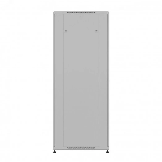Шкаф напольный универсальный серверный NTSS R 22U 600х800мм, 4 профиля 19, двери стекло и сплошная металл, боковые стенки съемные, регулируемые опоры, разобранный, серый RAL 7035