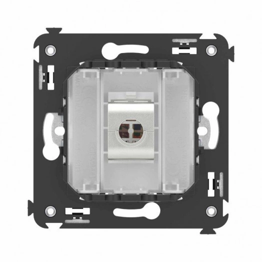 Розетка компьютерная 1-м СП Avanti "Белое облако" RJ45 кат.6 без шторок экранир. механизм DKC 4400793