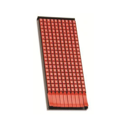 Маркер для каб. 1.5-2.5мм пустой гол. (уп.200шт) DKC MKF999BLS2