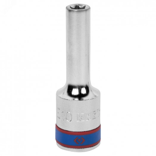 Головка торцевая TORX Е-стандарт 1/2', E10, L = 77 мм