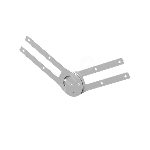 Соединитель шарнирный LHT Н=80мм S=2.0мм гор.оцинк.