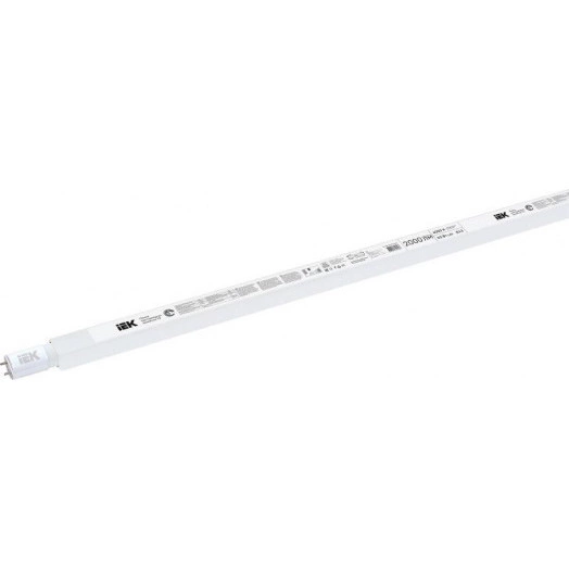 Лампа светодиодная 20Вт T8 линейная 4000К нейтр. бел. G13 2000лм 230В IEK LLE-T8R-20-230-40-G13