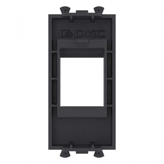 Адаптер без шторки для Keystone "Avanti" "Черный матовый" DKC 4412211