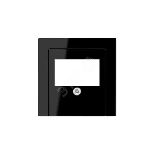 Накладка для USB розетки (ТАЕ гнезда)  Серия A500  Материал- дуропласт  Цвет- черный