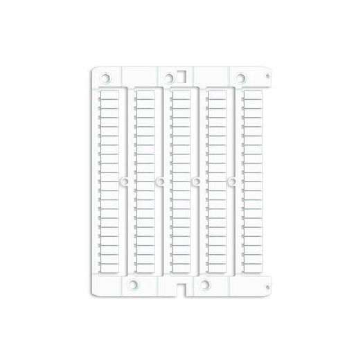 Маркировка для клемм (уп.1500шт) DKC жесткая 5х10мм период 5мм бел. (уп.1500шт) DKC NUTB1051