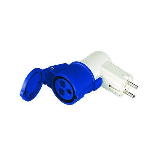 Переходник с 16А 3P 230В на 16А (2P+E) 230В DKC DIS610379