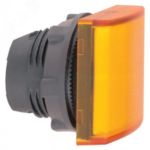 Головка сигнальной лампы 22мм квадратная