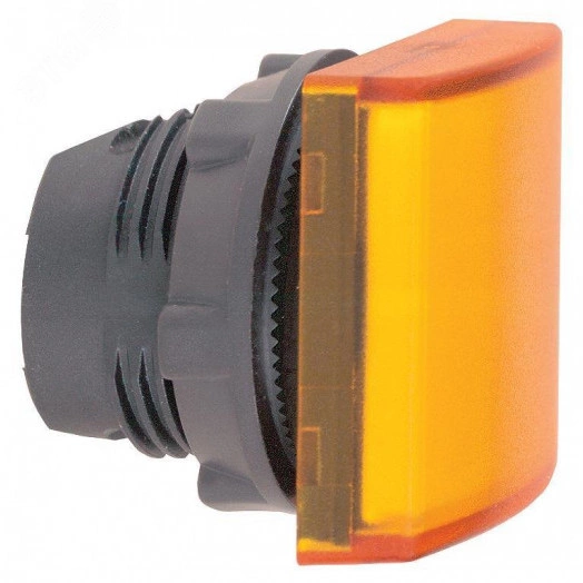 Головка сигнальной лампы 22мм квадратная