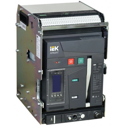 Выключатель автоматический воздушный 3п A 55кА 1250А выдвижной TY с компл. аксессур. ARMAT IEK AR-ACB-3VA-055-1250A-TYCF