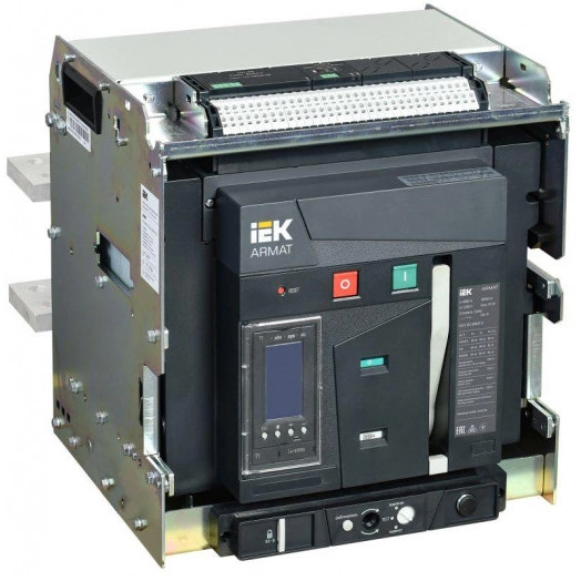 Выключатель автоматический воздушный 3п F 4000А 85кА выдвижной TY с акс. ARMAT IEK AR-ACB-3VF-085-4000A-TYCF