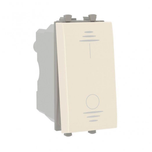 Выключатель 1-кл. 2п 1мод. "Avanti" "Ванильная дымка" DKC 4405221