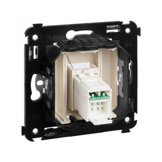 Розетка компьютерная 1-м СП Avanti "Ванильная дымка" RJ45 кат.6 DKC 4405293