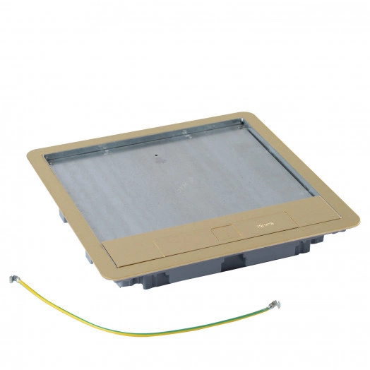 Крышка для напольной коробки латунь стандартное исполнение 16/24 мод.