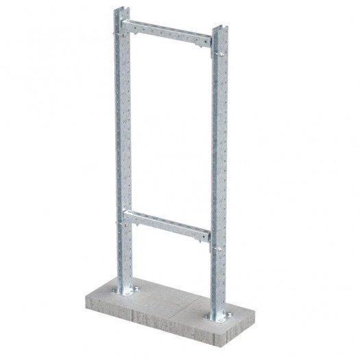 Комплект монтажных профилей на раму для крепления 1 оболочки с видом защиты Ex e L700мм гор. оцинк. DKC EX-FPR07