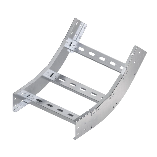 Угол для лотка вертикальный внутренний 45град. 150х150 R600 1.5мм нерж. сталь AISI 304 DKC ILKM61515C