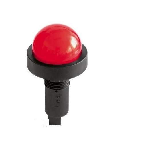 Индикатор сферический винт. подкл. уст. размер 22/48 круг. бел./желт. 24В DKC ASF0S24WY24