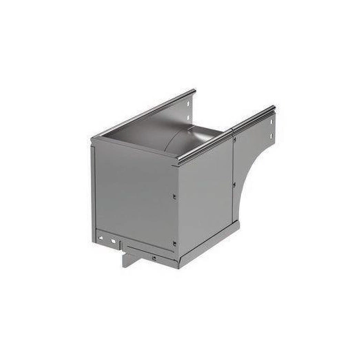 Угол для лотка вертикальный внешний правый 90град. 600х80 CDSD 90 в компл. с крепежн. элемент. гор. оцинк. DKC 37008KHDZ