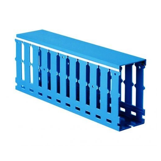 Кабель-канал перфорированный 60х100 L2000 RL12 син. DKC 00262RL