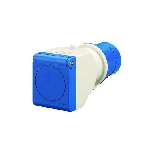 Переходник с 16А 3P 230В на 16А (2P+E) 250В DKC DIS610381