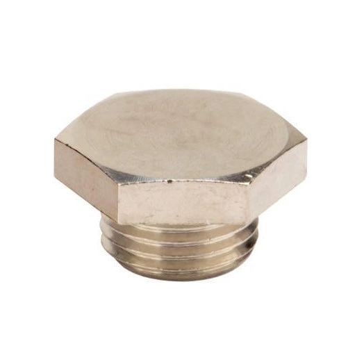 Заглушка M16х1.5 никелир. латунь DKC 6050-16A