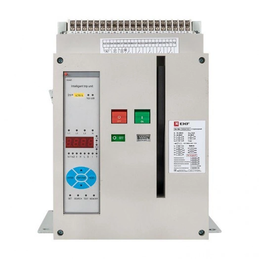Выключатель автоматический 3п 1000/630А 50кА ВА-450 стационарный PROxima EKF mccb450-1000-630
