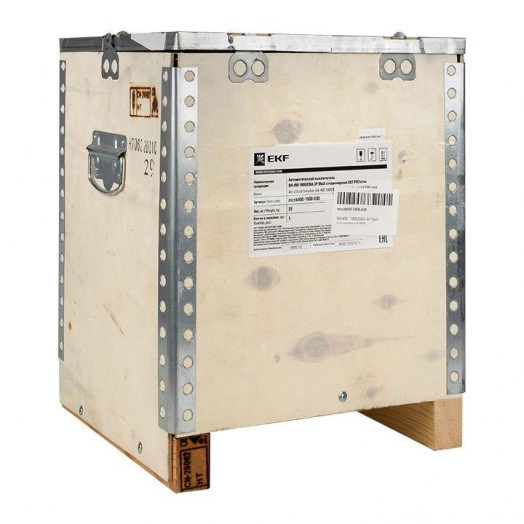 Выключатель автоматический 3п 1000/630А 50кА ВА-450 стационарный PROxima EKF mccb450-1000-630