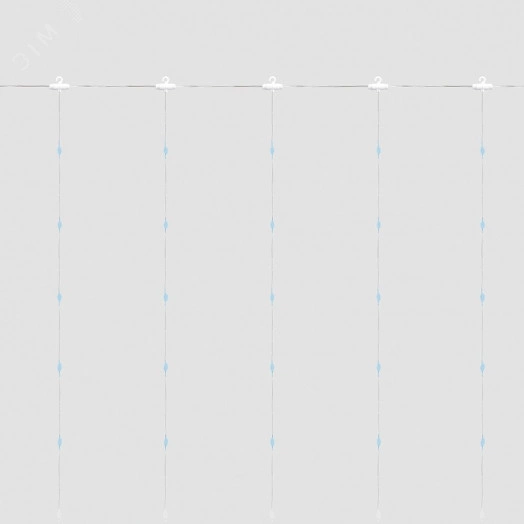 Гирлянда занавес LED мультиколор 3х3м USB