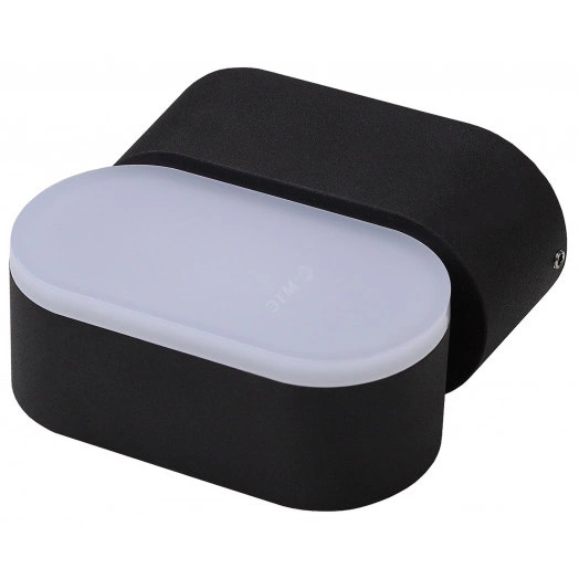 Декоративная подсветка светодиодная WL9 BK 6Вт IP 54 черный ЭРА