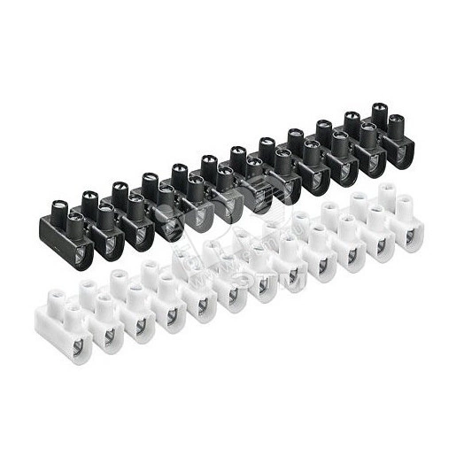 EKL 2 S (черная) Клеммная колодка п/п, 450В, 12 полюсов, 2,5...10 мм2 Tridonic (10 шт/уп)