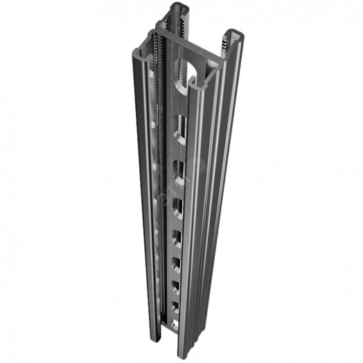 Страт-профиль двойной 41х21 L750 мм s:2,5