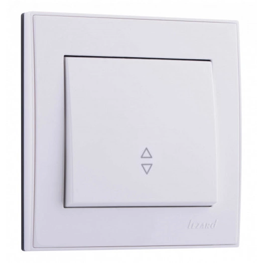 Выключатель RAIN проходной белый