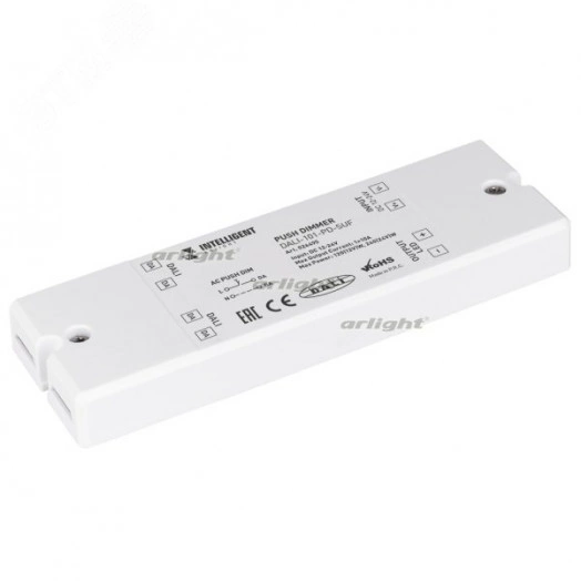 Диммер DALI-101-PD-SUF (12-24V, 10A) (IARL, IP20 Пластик, 3 года)