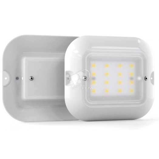 Светильник светодиодный ДБП-9Вт, IP20, 5000К, 1100Лм, 220В, молочный рас-ль, Medusa