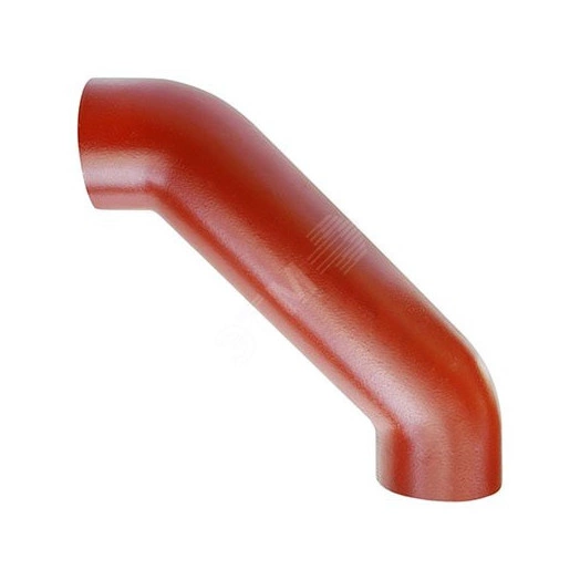 Отвод чугун SML Ду 150х90гр с успокоительным участком безраструбный