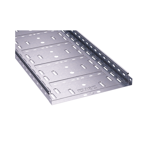 Лоток листовой перфорированный 400х100 L3000 сталь 1мм DKC 35345