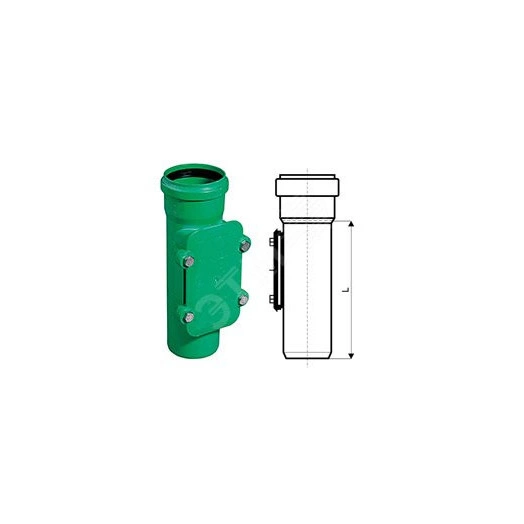 Ревизия ливневой канализации 125 мм