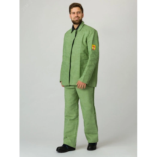 Костюм сварщика 1 кл.защиты (ткань Брезент, 480), цвет (в ассортименте), 44-46/ 182-188