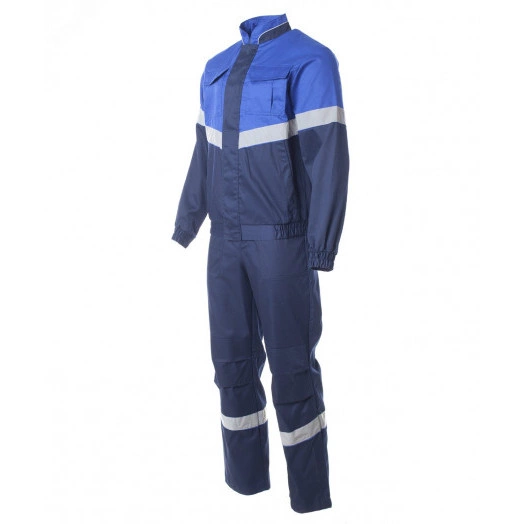 Костюм летний ОРИОН, цвет  синий с васильком, ткань  Твил  112-116, 170-176