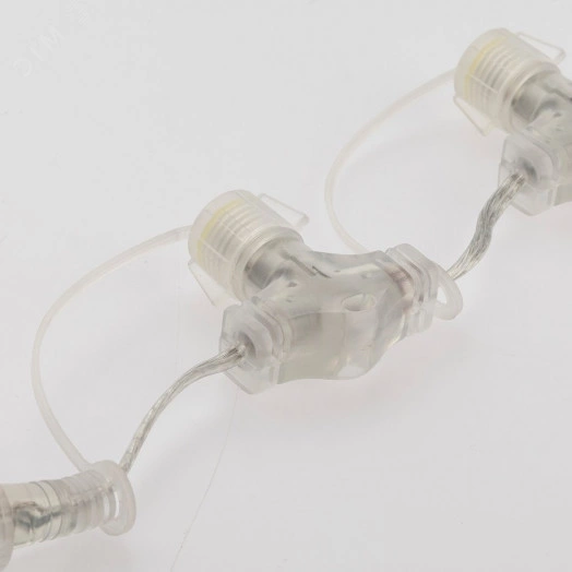 Разветвитель ERAPS-PR для уличных гирлянд 10 гнезд 1 м 24 В IP44 ЭРА