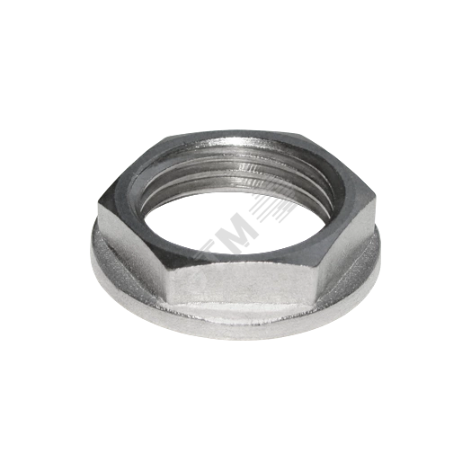 Контргайка 1' с упором, никелированная